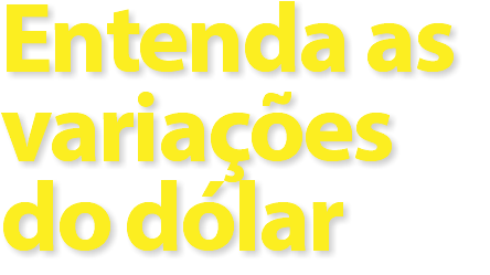 Entenda as variações do dólar 