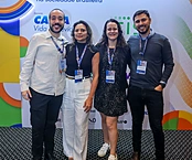 Felipe Paiva, Maria Campos, Tainá Moutinho e Guilherme Vidal